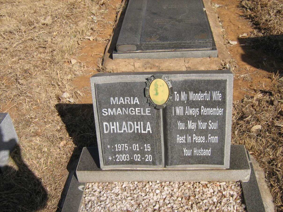 DHLADHLA Maria Smangele 1975-2003