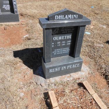 DHLAMINI Olwethu 2007-2007