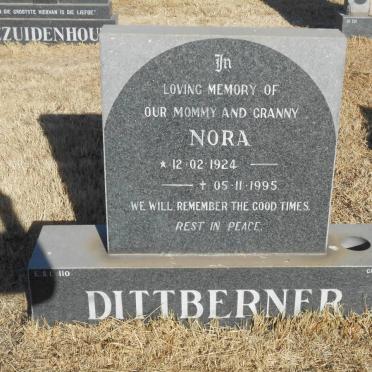 DITTBERNER Nora 1924-1995