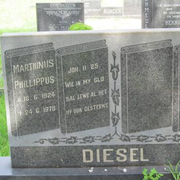 DIESEL Marthinus Phillippus 1924-1978