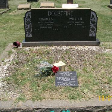 DOUBTFIRE Charles 1910-1981 &amp; Ruth 1912-2005 :: DOUBTFIRE William 1941-1941