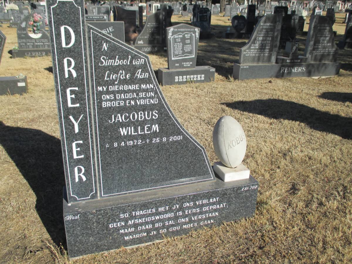 DREYER Jacobus Willem 1972-2001