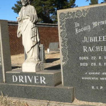 DRIVER Jubilee Rachel 1897-1989