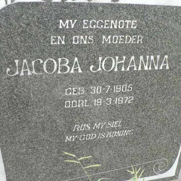 ECK Phillippus Martiens, van 1904-1986 &amp; Jacoba Johanna 1905-1972