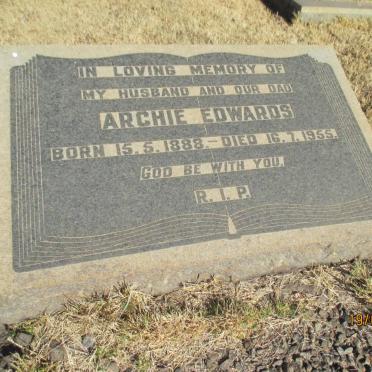 EDWARDS Archie 1888-1955