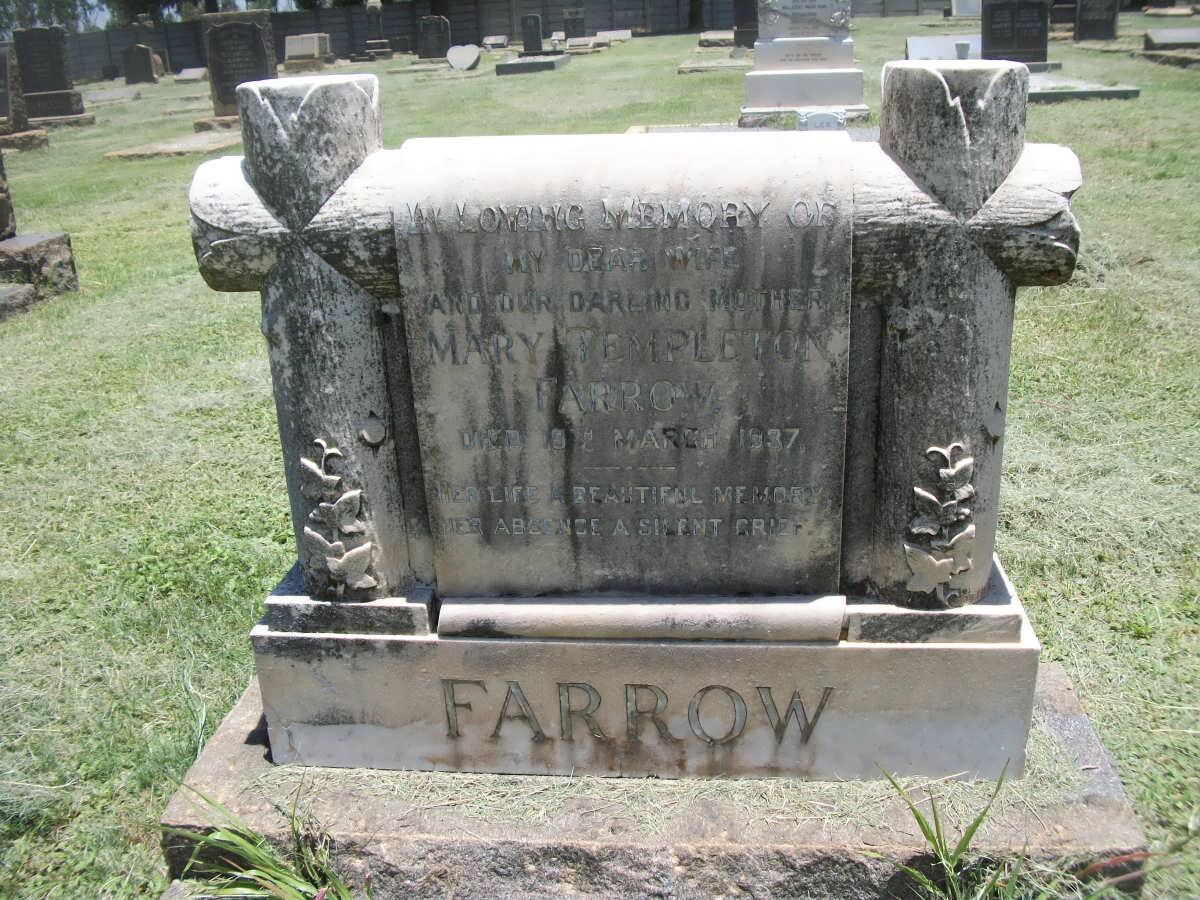 FARROW Mary Templeton -1937
