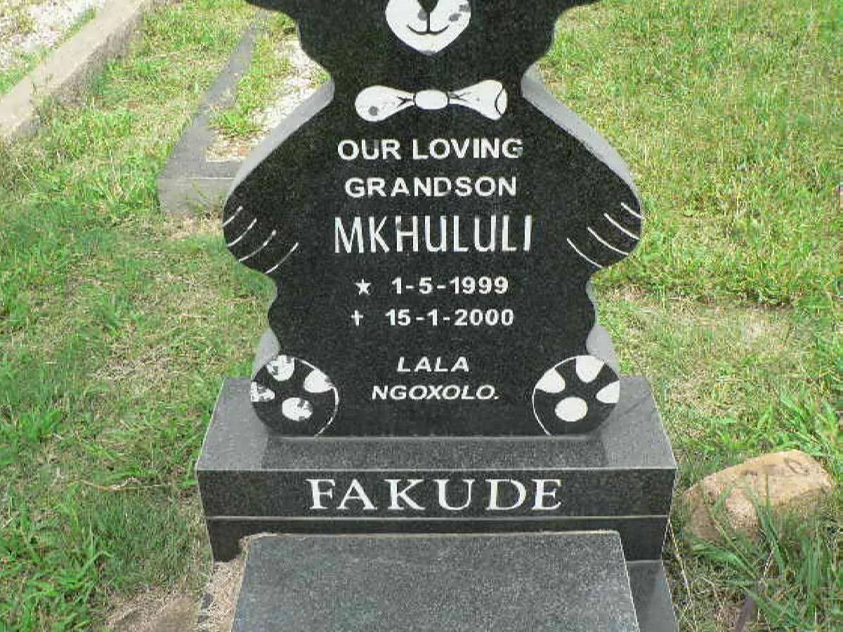 FAKUDE Mkhululi 1999-2000