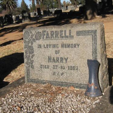 FARRELL Harry -1952