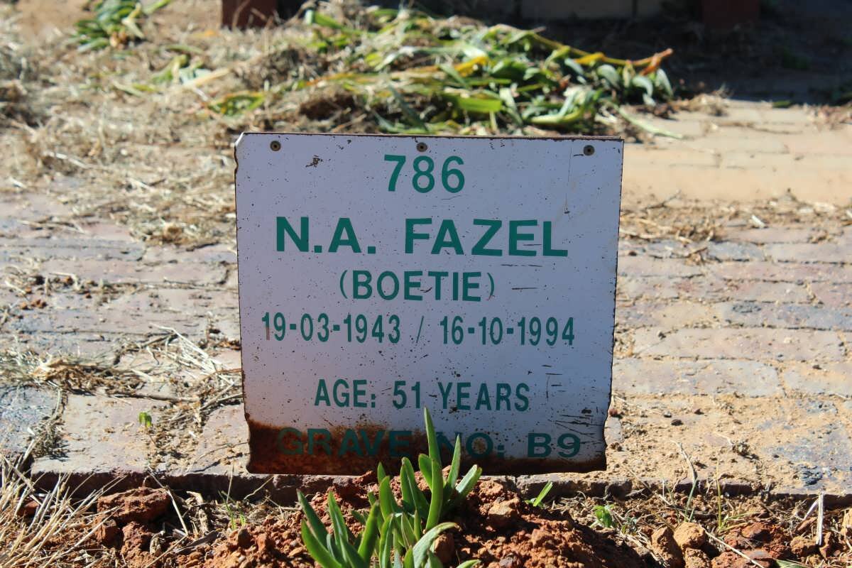 FAZEL N.A. 1943-1994