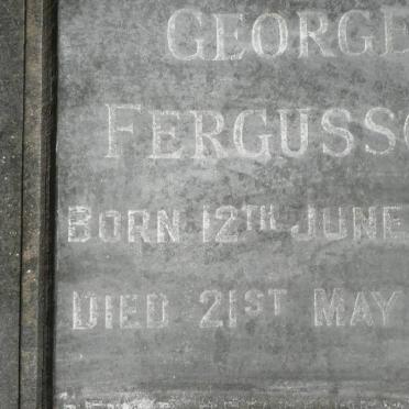 FERGUSSON George 188?-1953
