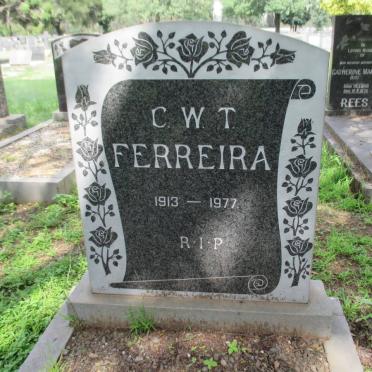 FERREIRA C.W.T. 1913-1977