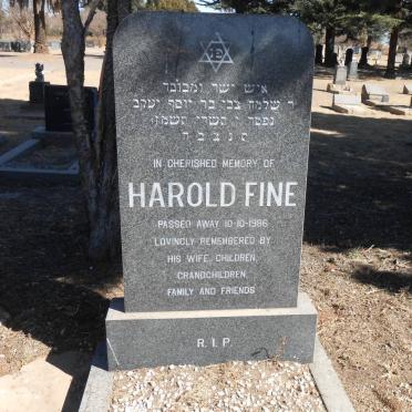 FINE Harold -1986