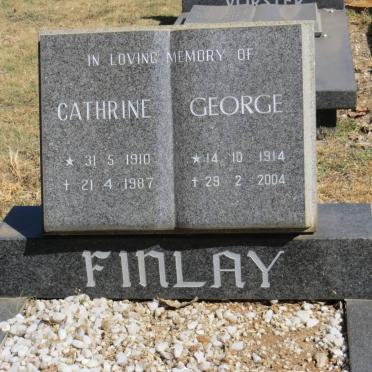 FINLAY George 1914-2004 &amp; Cathrine 1910-1987
