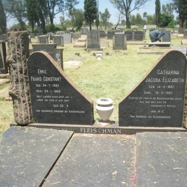 FLEISCHMAN Emil Frans Constant 1883-1966 &amp; Catharina Jacoba Elizabeth 1897-1967