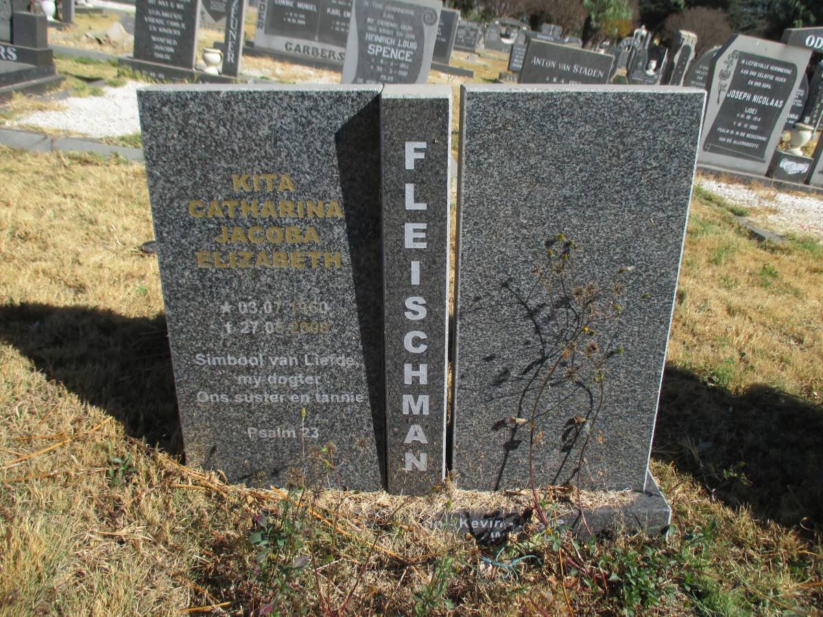 FLEISCHMAN Catharina Jacoba Elizabeth 1960-2008