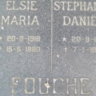 FOUCHE Stephanus Daniël 1915-1992 &amp; Elsie Maria 1918-1980