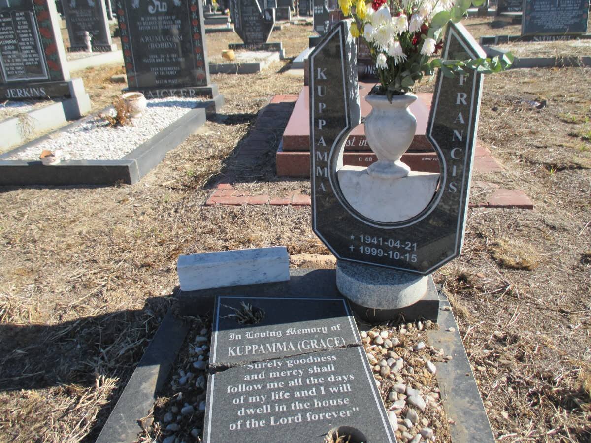 FRANCIS Kuppamma 1941-1999