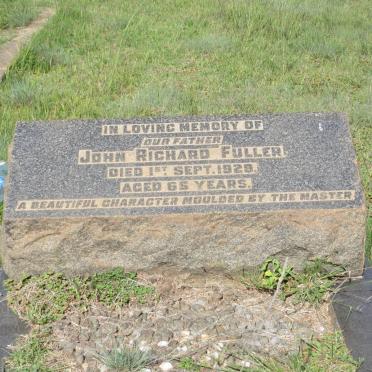 FULLER John Richard -1929