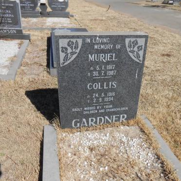 GARDNER Collis 1916-1994 &amp; Muriel 1917-1987