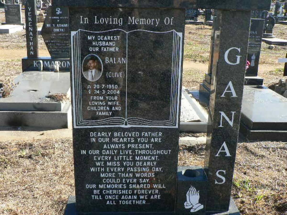 GANAS Balan 1950-2004