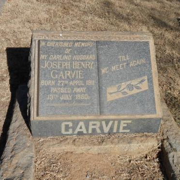 GARVIE Joseph Henry 1911-1950