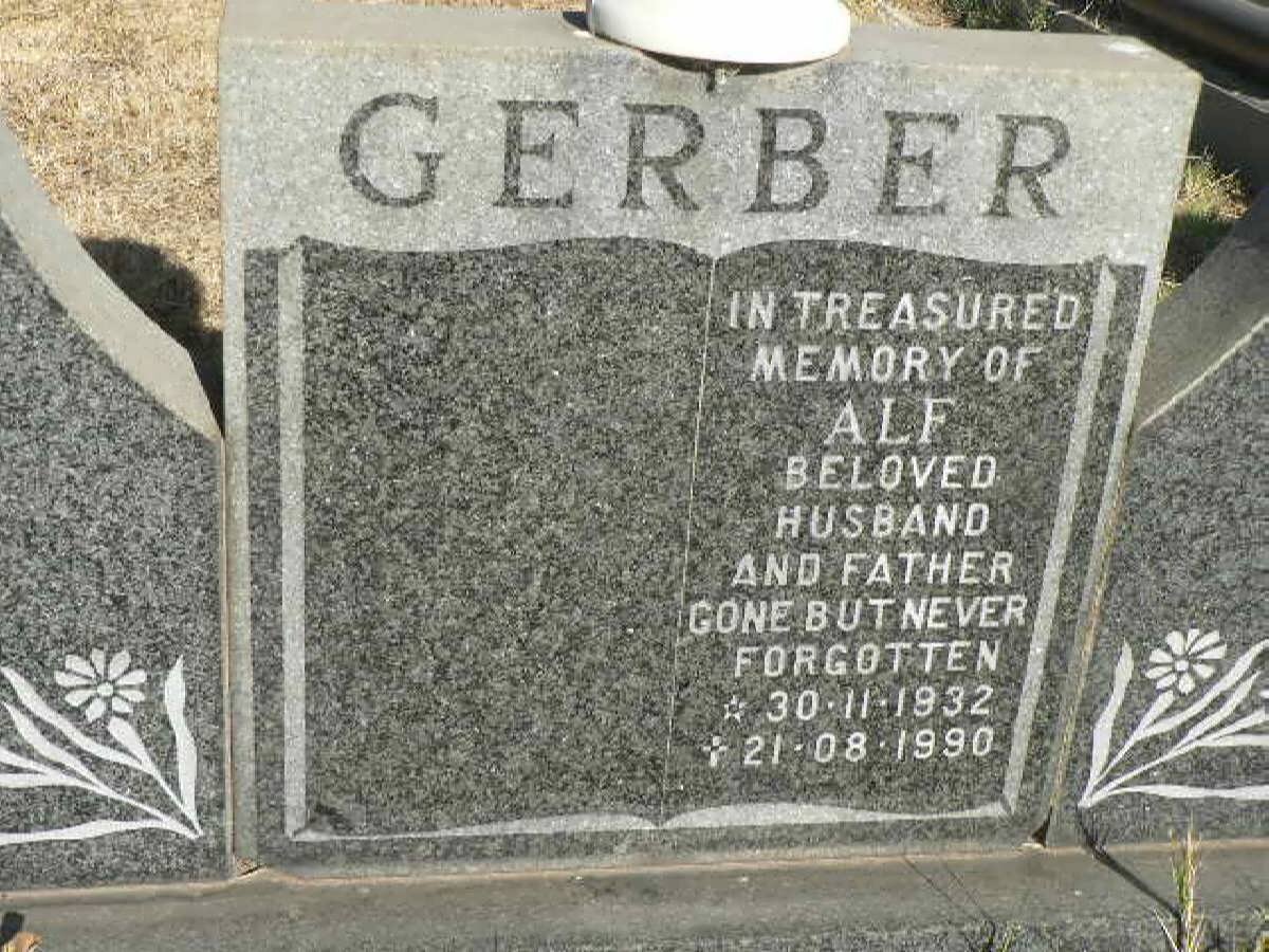 GERBER Alf 1932-1990