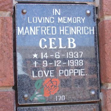 GELB Manfred Heinrich 1937-1998
