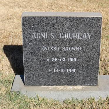 GOURLAY Agnes nee BROWN 1910-1991