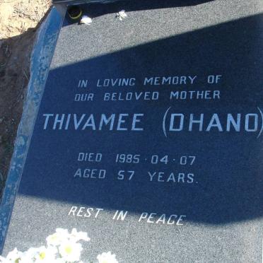 GOVENDER Kistensamy -1967 :: GOVENDER Thilogani -1964 :: GOVENDER Arumugum 1957-2010 :: GOVENDER Thivamee -1985