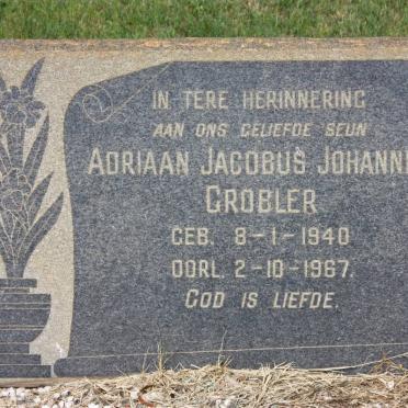GROBLER Adriaan Jacobus Johannes 1940-1967