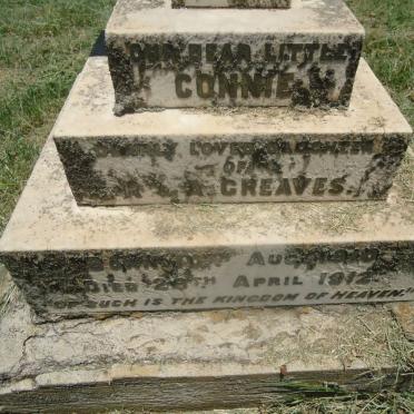 GREAVES Connie 1910-1912