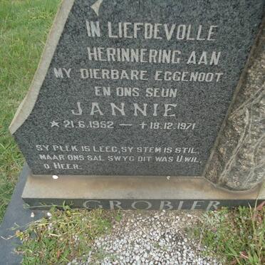 GROBLER Jannie 1952-1971