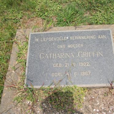 GRIFFIN Catharina 1902-1967