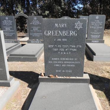 GREENBERG Mary -1995