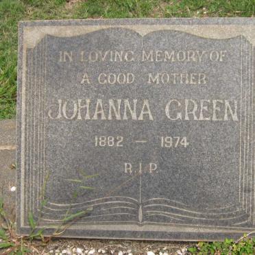 GREEN Johanna 1882-1974