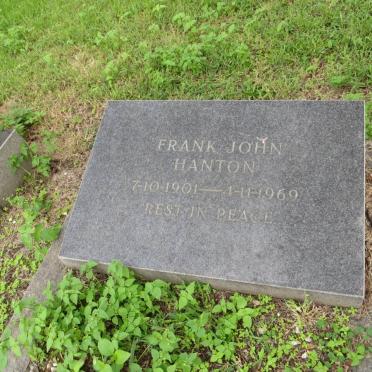 HANTON Frank John 1901-1969