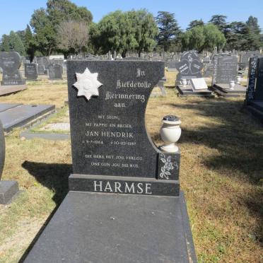 HARMSE Jan Hendrik 1964-1987