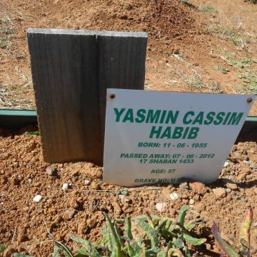HABIB Yasmin Cassim 1955-2012