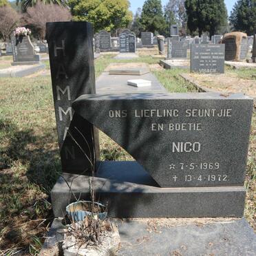 HAMMAN Nico 1969-1972