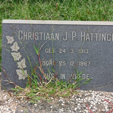 HATTINGH Christiaan J.P. 1913-1967