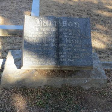 HARRISON Percival Edward -1957 &amp; Minnie -1952