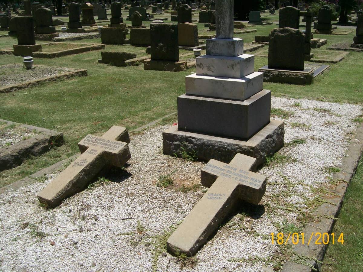 HAY Mary Barnes Blackwood, Chapman Drummond nee O'REILLY 1876-1957 :: HAY John Hay, Chapman Drummond 1922-1947