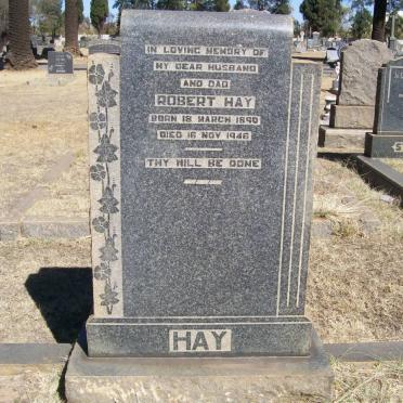 HAY Robert 1890-1946