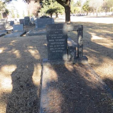 HAUPTFLEISCH Maria Catherina 1890-1960