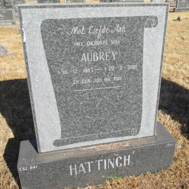 HATTINGH Aubrey 1957-2001