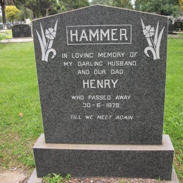 HAMMER Henry -1978