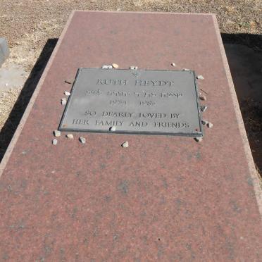 HEYDT Ruth 1954-1985