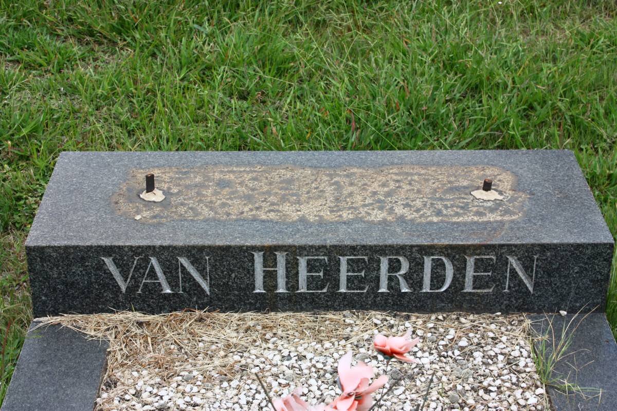 HEERDEN, van