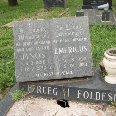 HERCEG Janos 1928-1973 :: FOLDESI Emericus 1931-1983