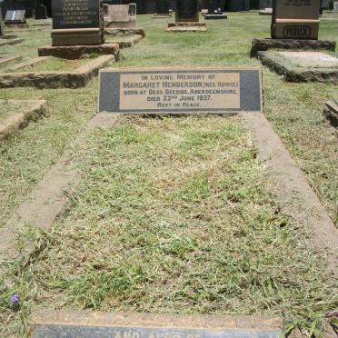 HENDERSON Margaret nee HOWIE -1937 :: HENDERSON Florence Rose 1901-1942